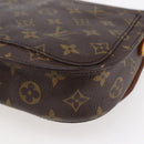 LOUIS VUITTON Monogram Saint Cloud MM Shoulder Bag M51243 LV Auth BA6501-12