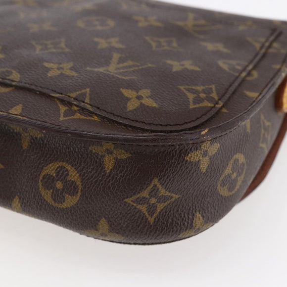 LOUIS VUITTON Monogram Saint Cloud MM Shoulder Bag M51243 LV Auth BA6501