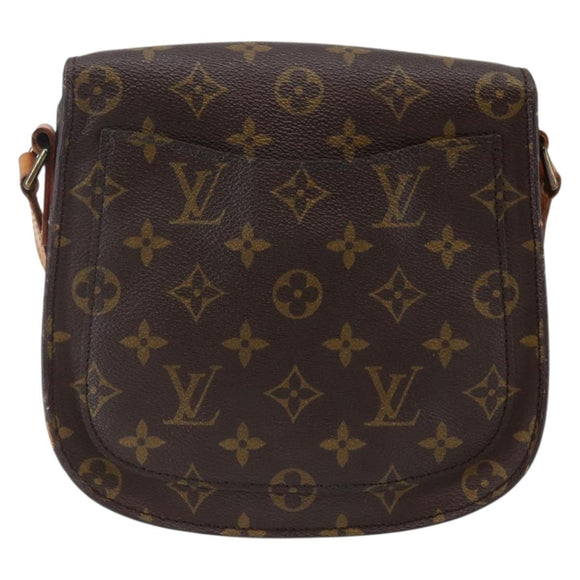 LOUIS VUITTON Monogram Saint Cloud MM Shoulder Bag M51243 LV Auth BA6501