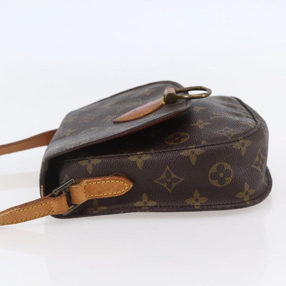 LOUIS VUITTON Monogram Saint Cloud MM Shoulder Bag M51243 LV Auth BA6501