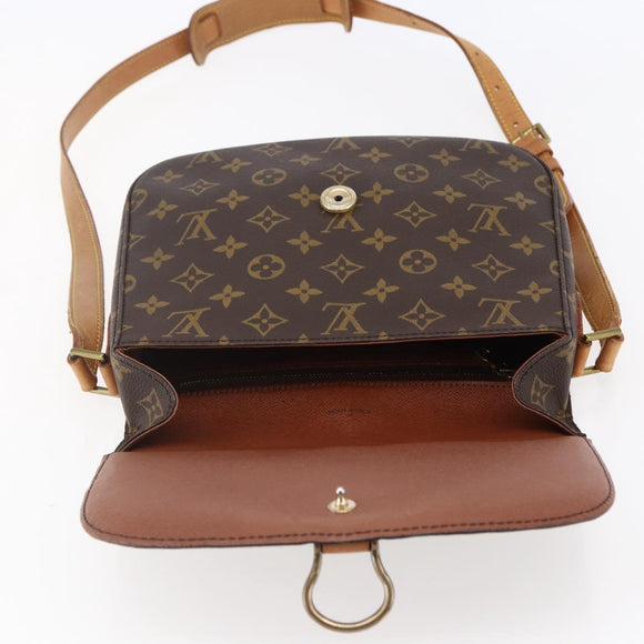 LOUIS VUITTON Monogram Saint Cloud GM Shoulder Bag M51242 LV Auth BA6503