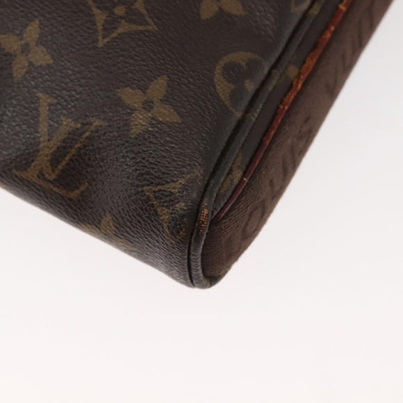 LOUIS VUITTON Monogram Trotteur Bobour Schoudertas M97037 LV Auth BA6507