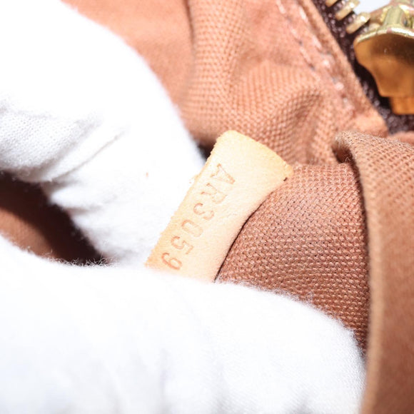 LOUIS VUITTON Monogram Trotteur Bobour Schoudertas M97037 LV Auth BA6507