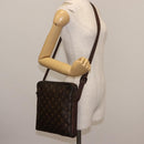 LOUIS VUITTON Monogram Trotteur Bobour Schoudertas M97037 LV Auth BA6507-22