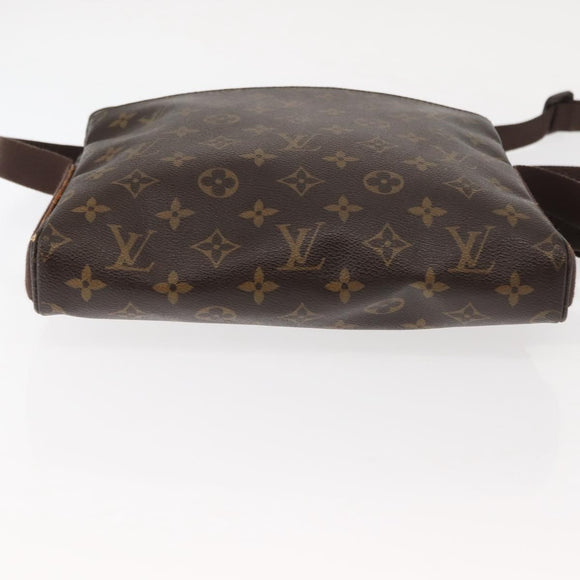LOUIS VUITTON Monogram Trotteur Bobour Schoudertas M97037 LV Auth BA6507