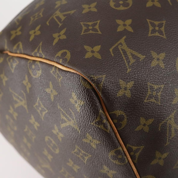 LOUIS VUITTON Monogram Keepall 55 Boston Bag M41424 LV Auth BA6510