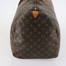 LOUIS VUITTON Monogram Keepall 55 Boston Bag M41424 LV Auth BA6510-3