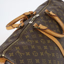 LOUIS VUITTON Monogram Keepall 55 Boston Bag M41424 LV Auth BA6510-6
