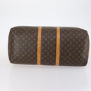 LOUIS VUITTON Monogram Keepall 55 Boston Bag M41424 LV Auth BA6510-5
