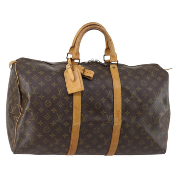 LOUIS VUITTON Monogram Keepall 50 Boston Bag M41426 LV Auth BA6511