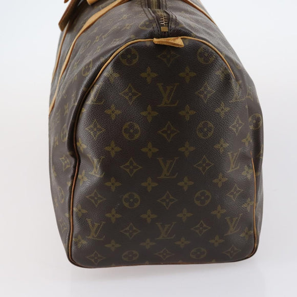 LOUIS VUITTON Monogram Keepall 50 Boston Bag M41426 LV Auth BA6511