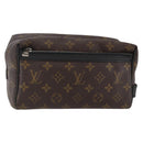 LOUIS VUITTON Monogram Macassar Trousse Toilette Bag M40378 LV Auth BA6513-1