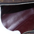 LOUIS VUITTON Monogram Macassar Trousse Toilette Bag M40378 LV Auth BA6513-10