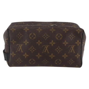 LOUIS VUITTON Monogram Macassar Trousse Toilette Bag M40378 LV Auth BA6513 - 0