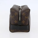 LOUIS VUITTON Monogram Macassar Trousse Toilette Bag M40378 LV Auth BA6513-4