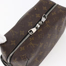 LOUIS VUITTON Monogram Macassar Trousse Toilette Bag M40378 LV Auth BA6513-5