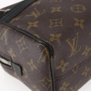 LOUIS VUITTON Monogram Macassar Trousse Toilette Bag M40378 LV Auth BA6513-14