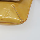 LOUIS VUITTON Monogram Vernis Thompson Street Bag Beige M91301 LV Auth BA6514-14