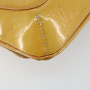 LOUIS VUITTON Monogram Vernis Thompson Street Bag Beige M91301 LV Auth BA6514-17