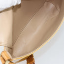LOUIS VUITTON Monogram Vernis Thompson Street Bag Beige M91301 LV Auth BA6514-11