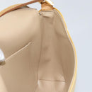 LOUIS VUITTON Monogram Vernis Thompson Street Bag Beige M91301 LV Auth BA6514-19