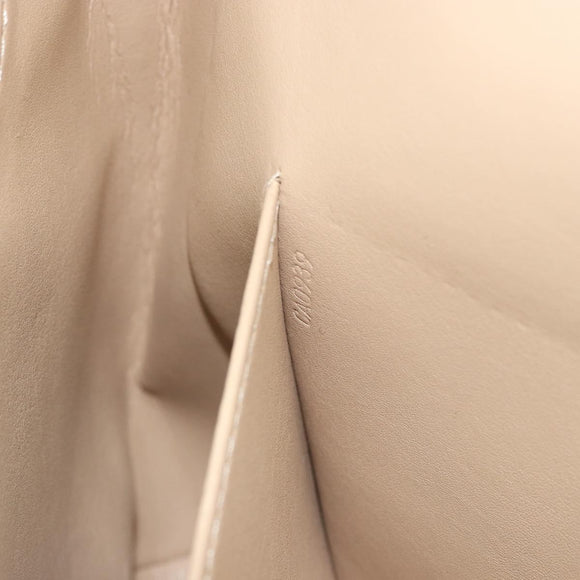 LOUIS VUITTON Monogram Vernis Thompson Street Bag Beige M91301 LV Auth BA6514