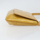 LOUIS VUITTON Monogram Vernis Thompson Street Bag Beige M91301 LV Auth BA6514-3