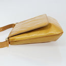 LOUIS VUITTON Monogram Vernis Thompson Street Bag Beige M91301 LV Auth BA6514-4