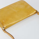 LOUIS VUITTON Monogram Vernis Thompson Street Bag Beige M91301 LV Auth BA6514-6