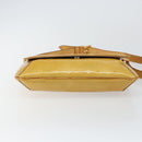 LOUIS VUITTON Monogram Vernis Thompson Street Bag Beige M91301 LV Auth BA6514-5