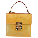 LOUIS VUITTON Monogram Vernis Spring Street Hand Bag Gris M91029 LV Auth BA6515-13