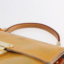 LOUIS VUITTON Monogram Vernis Spring Street Hand Bag Gris M91029 LV Auth BA6515-14