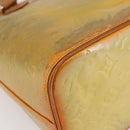 LOUIS VUITTON Monogram Vernis Houston Hand Bag Gris M91053 LV Auth BA6519-16