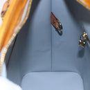 LOUIS VUITTON Monogram Vernis Houston Hand Bag Gris M91053 LV Auth BA6519-19