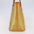 LOUIS VUITTON Monogram Vernis Houston Hand Bag Gris M91053 LV Auth BA6519-3