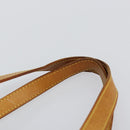 LOUIS VUITTON Monogram Vernis Houston Hand Bag Lime Yellow M91055 LV Auth BA6520-8