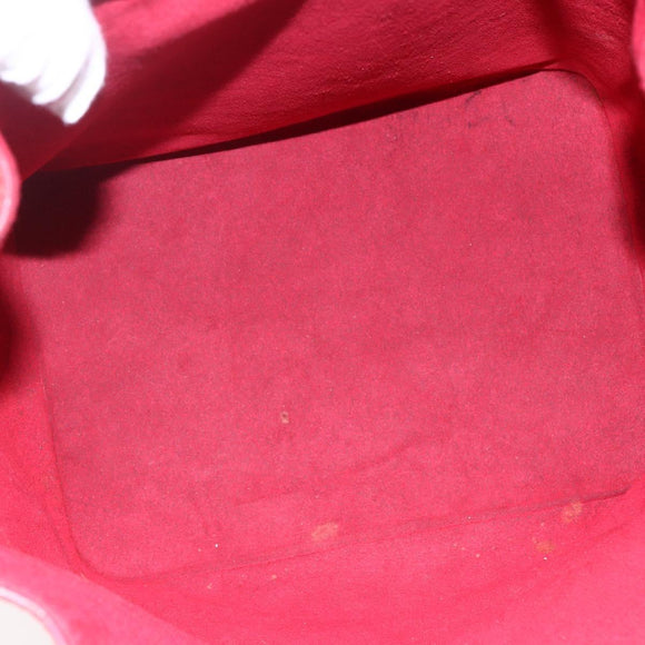 LOUIS VUITTON Epi Petit Noe Shoulder Bag Red M44107 LV Auth BA6525