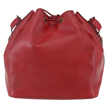 LOUIS VUITTON Epi Petit Noe Shoulder Bag Red M44107 LV Auth BA6525 - 0