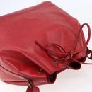 LOUIS VUITTON Epi Petit Noe Shoulder Bag Red M44107 LV Auth BA6525-6