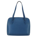 LOUIS VUITTON Epi Lussac Shoulder Bag Blue M52285 LV Auth BA6528-2
