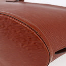 LOUIS VUITTON Epi Saint Jacques Shopping Bag Brown M52263 LV Auth BA6529-15