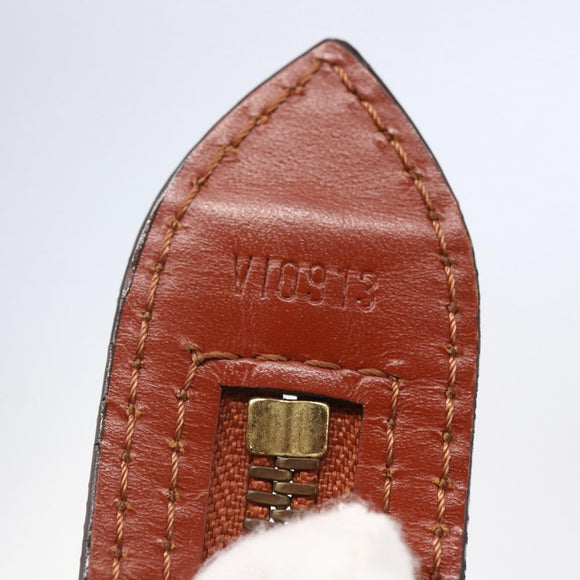 LOUIS VUITTON Epi Saint Jacques Shopping Bag Brown M52263 LV Auth BA6529