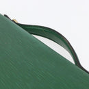 LOUIS VUITTON Epi Porte Documents Bandouliere Briefcase Green M54464 Auth BA6530-8