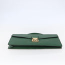 LOUIS VUITTON Epi Porte Documents Bandouliere Briefcase Green M54464 Auth BA6530-5