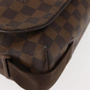 LOUIS VUITTON Damier Ebene Brooklyn MM Shoulder Bag N51211 LV Auth BA6531-15