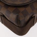 LOUIS VUITTON Damier Ebene Brooklyn MM Shoulder Bag N51211 LV Auth BA6531-16