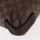 LOUIS VUITTON Damier Ebene Brooklyn MM Shoulder Bag N51211 LV Auth BA6531-17