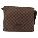 LOUIS VUITTON Damier Ebene Brooklyn MM Shoulder Bag N51211 LV Auth BA6531-13