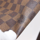 LOUIS VUITTON Damier Ebene Brooklyn MM Shoulder Bag N51211 LV Auth BA6531-9