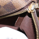 LOUIS VUITTON Damier Ebene Brooklyn MM Shoulder Bag N51211 LV Auth BA6531-12